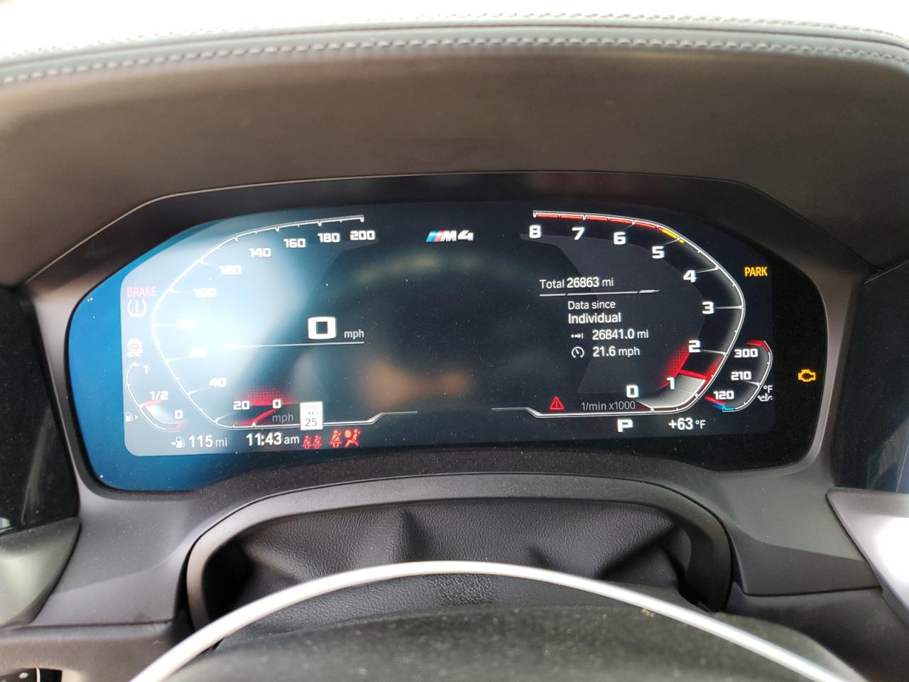 2023 BMW M4 COMPETITION VIN:WBS43AZ02PCM18370