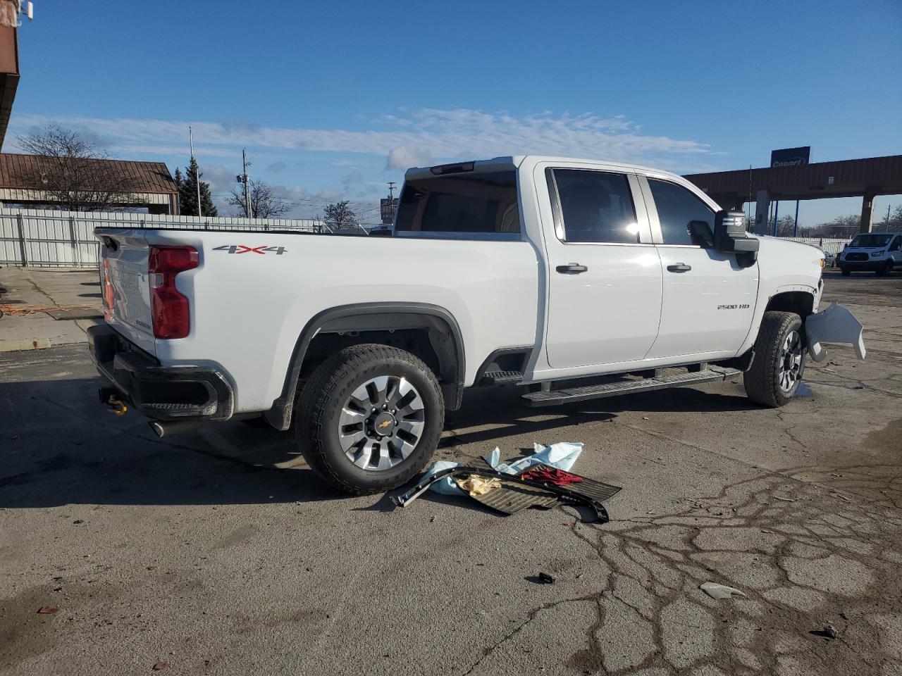 2024 CHEVROLET SILVERADO K2500 CUSTOM VIN:2GC4YME79R1242634