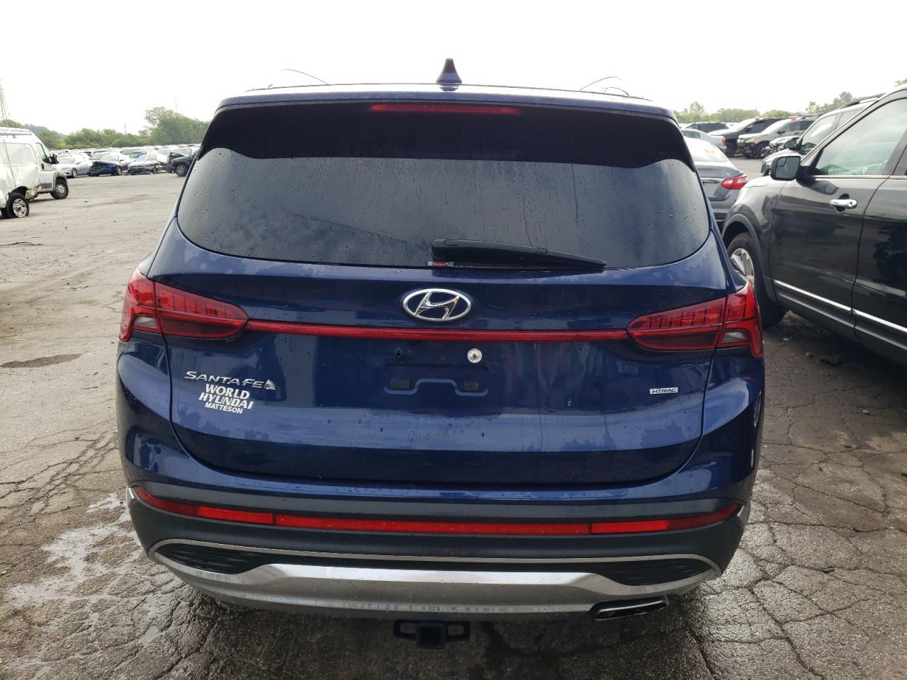 2022 HYUNDAI SANTA FE SEL VIN:5NMS3DAJ3NH442552