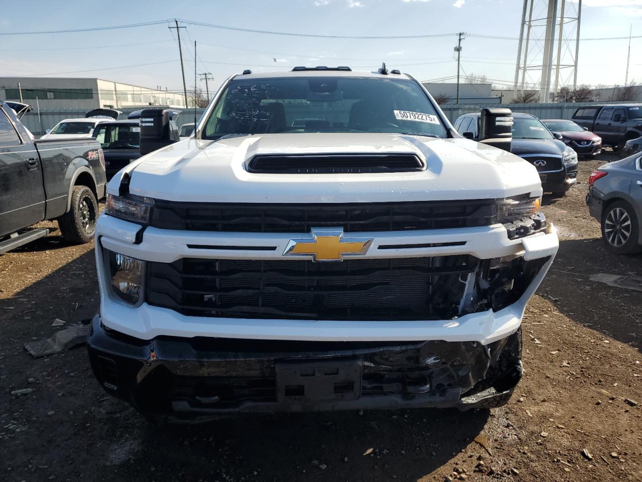 2024 CHEVROLET SILVERADO K2500 CUSTOM VIN:2GC4YME7XR1163344