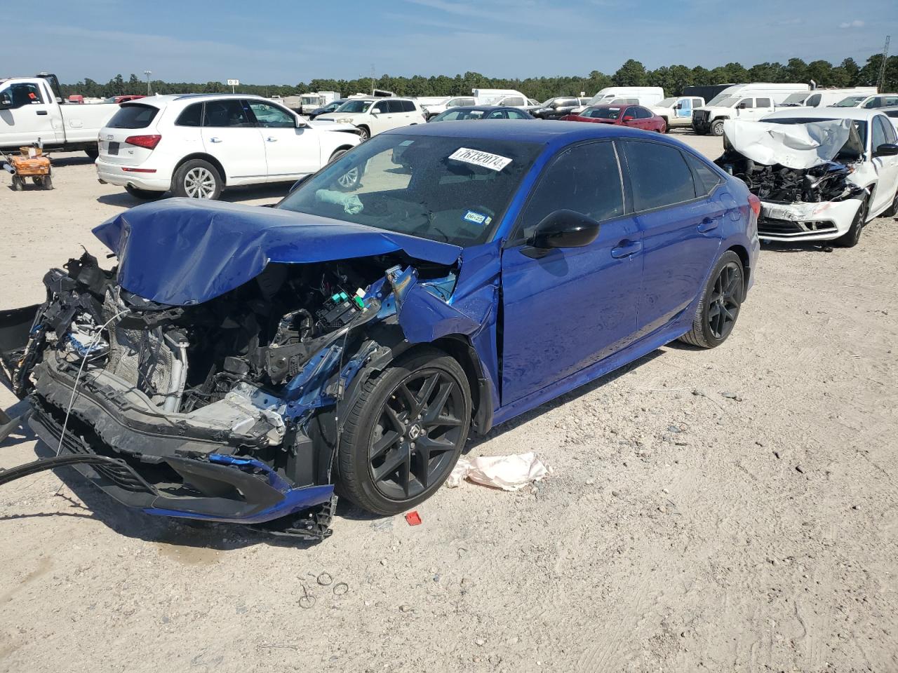 2022 HONDA CIVIC SPORT VIN:2HGFE2F51NH594824