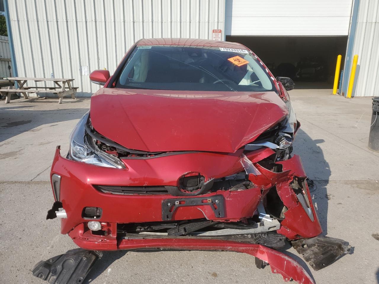 2022 TOYOTA PRIUS LE VIN:JTDL9MFU5N3036762