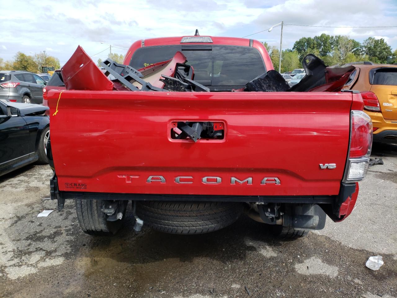 2022 TOYOTA TACOMA DOUBLE CAB VIN:3TMCZ5AN8NM507548