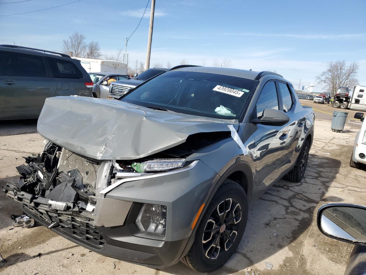 2022 HYUNDAI SANTA CRUZ SEL PREMIUM VIN:5NTJDDAF1NH015072