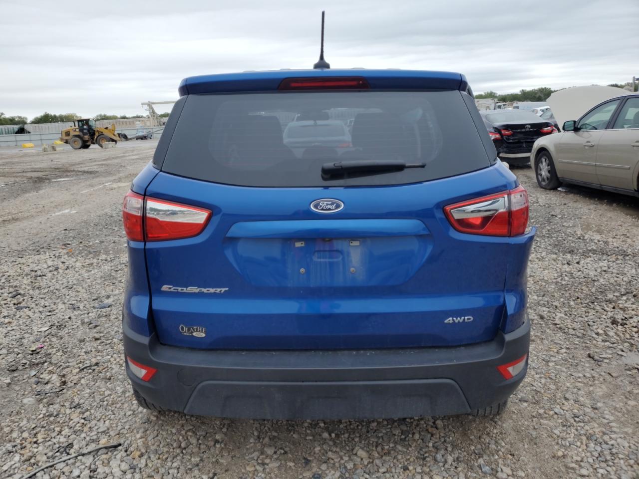 2022 FORD ECOSPORT S VIN:MAJ6S3FL3NC465097