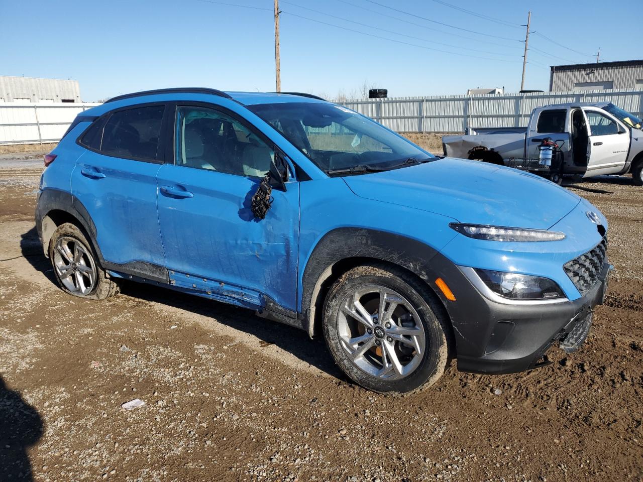 2022 HYUNDAI KONA SEL VIN:KM8K6CAB8NU922987