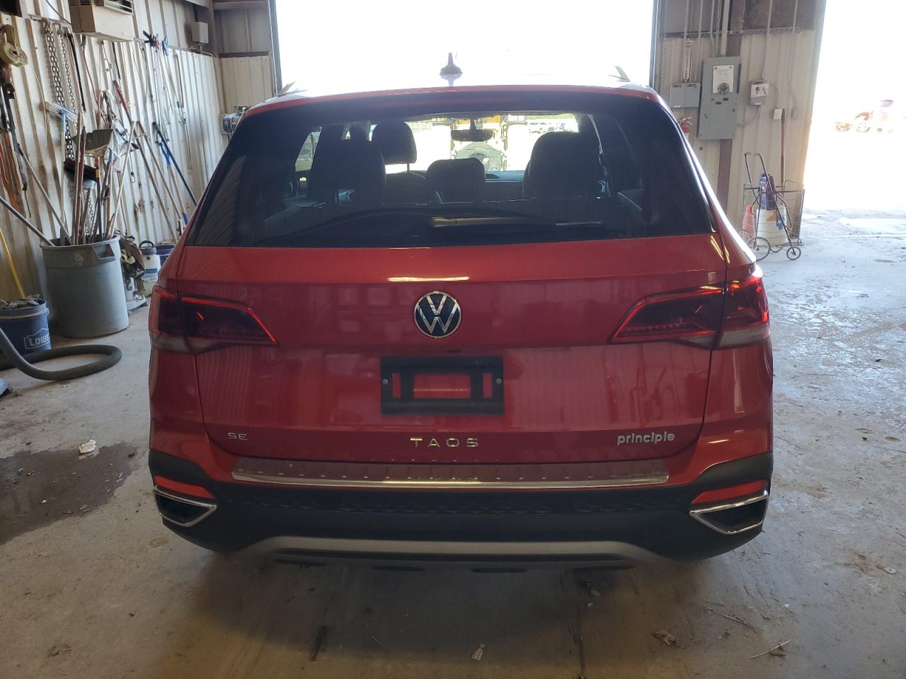 2022 VOLKSWAGEN TAOS SE VIN:3VVRX7B24NM095176