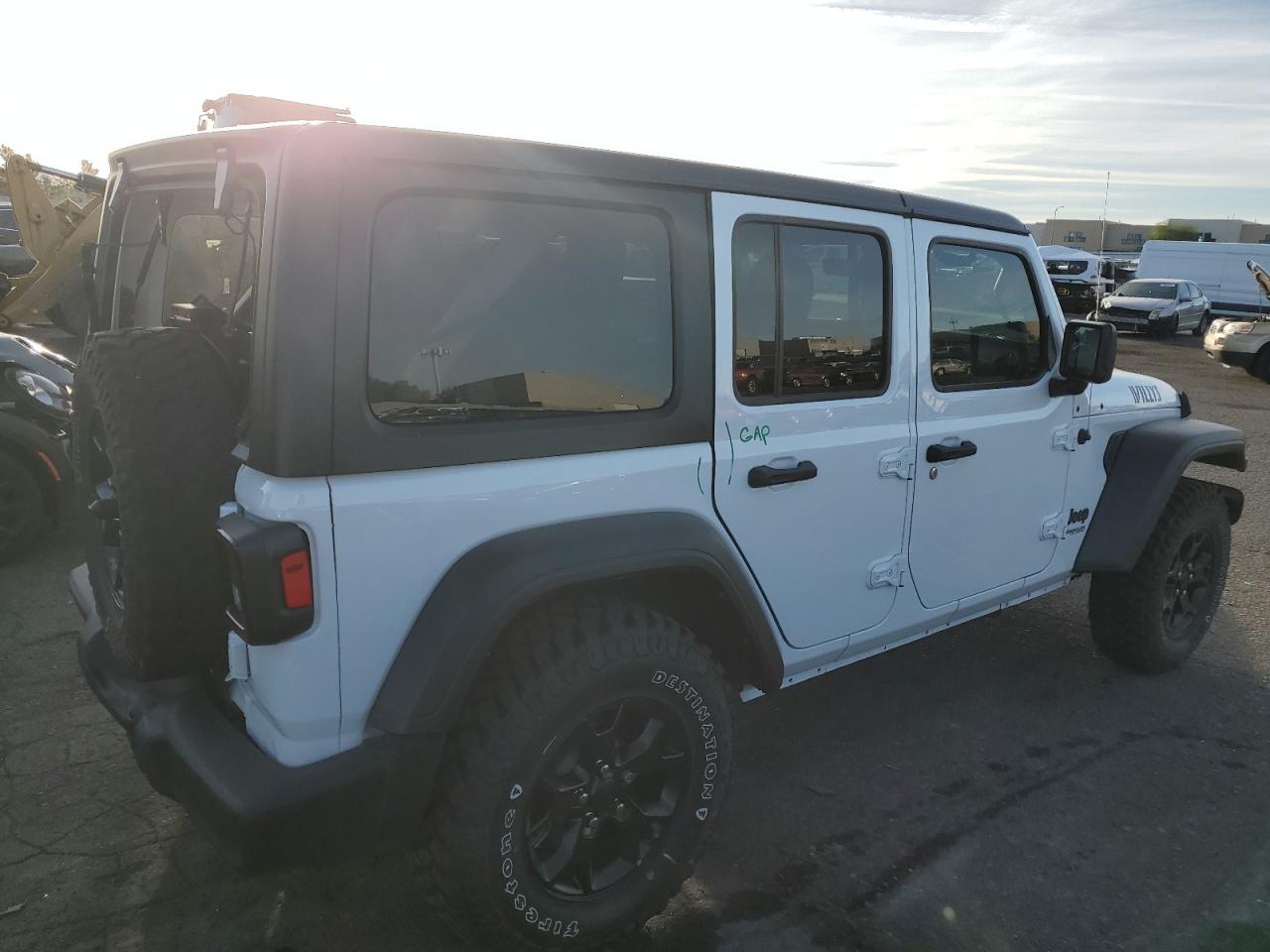 2022 JEEP WRANGLER UNLIMITED SPORT VIN:1C4HJXDG2NW139230