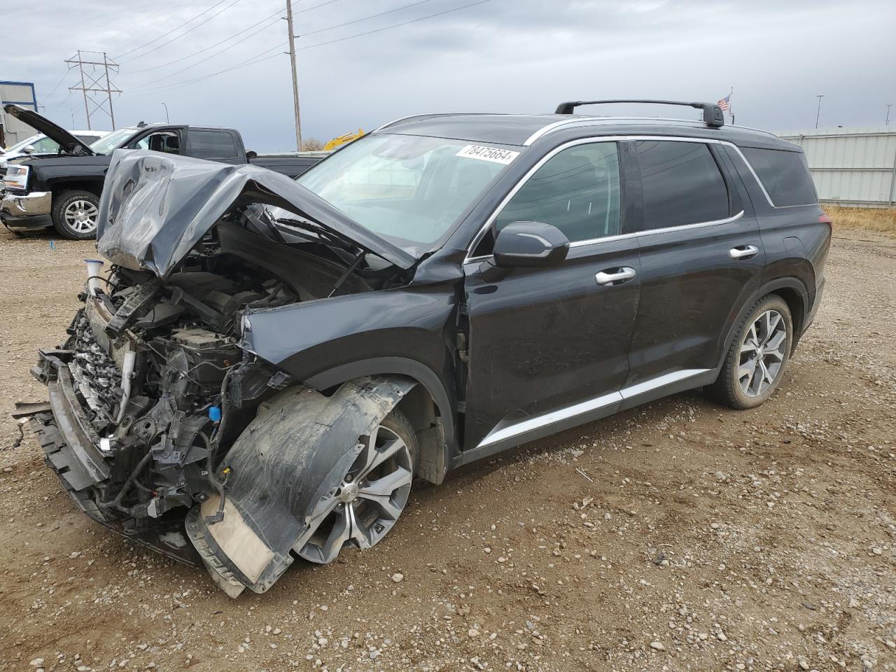2022 HYUNDAI PALISADE SEL VIN:KM8R4DHE8NU477242