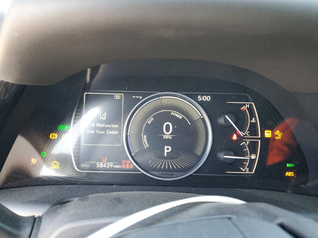 2022 LEXUS ES 300H BASE VIN:58ADA1C14NU024492