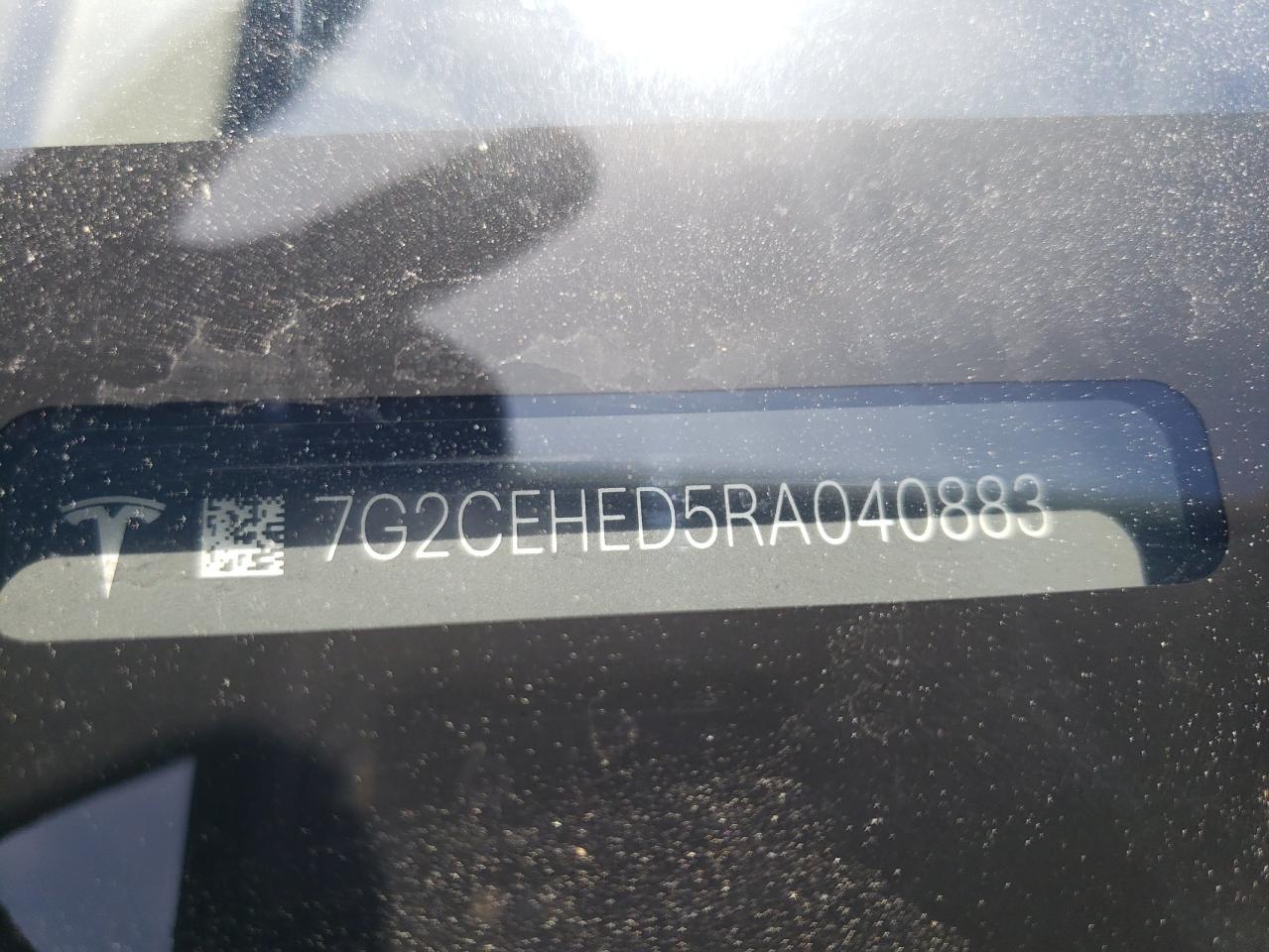 2024 TESLA CYBERTRUCK  VIN:7G2CEHED5RA040883