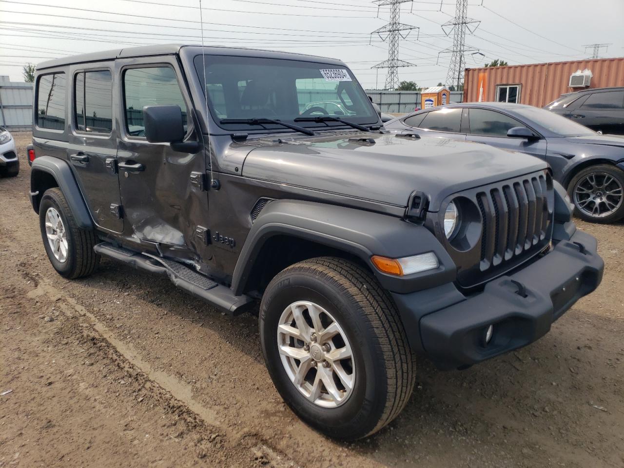 2023 JEEP WRANGLER SPORT VIN:1C4HJXDN2PW680599