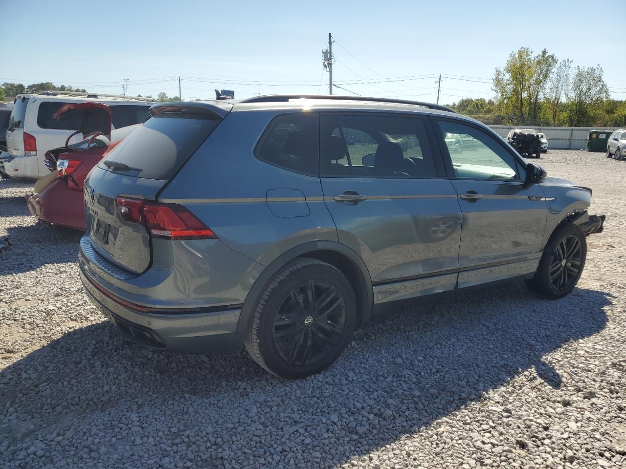 2022 VOLKSWAGEN TIGUAN SE R-LINE BLACK VIN:3VVCB7AX4NM023668