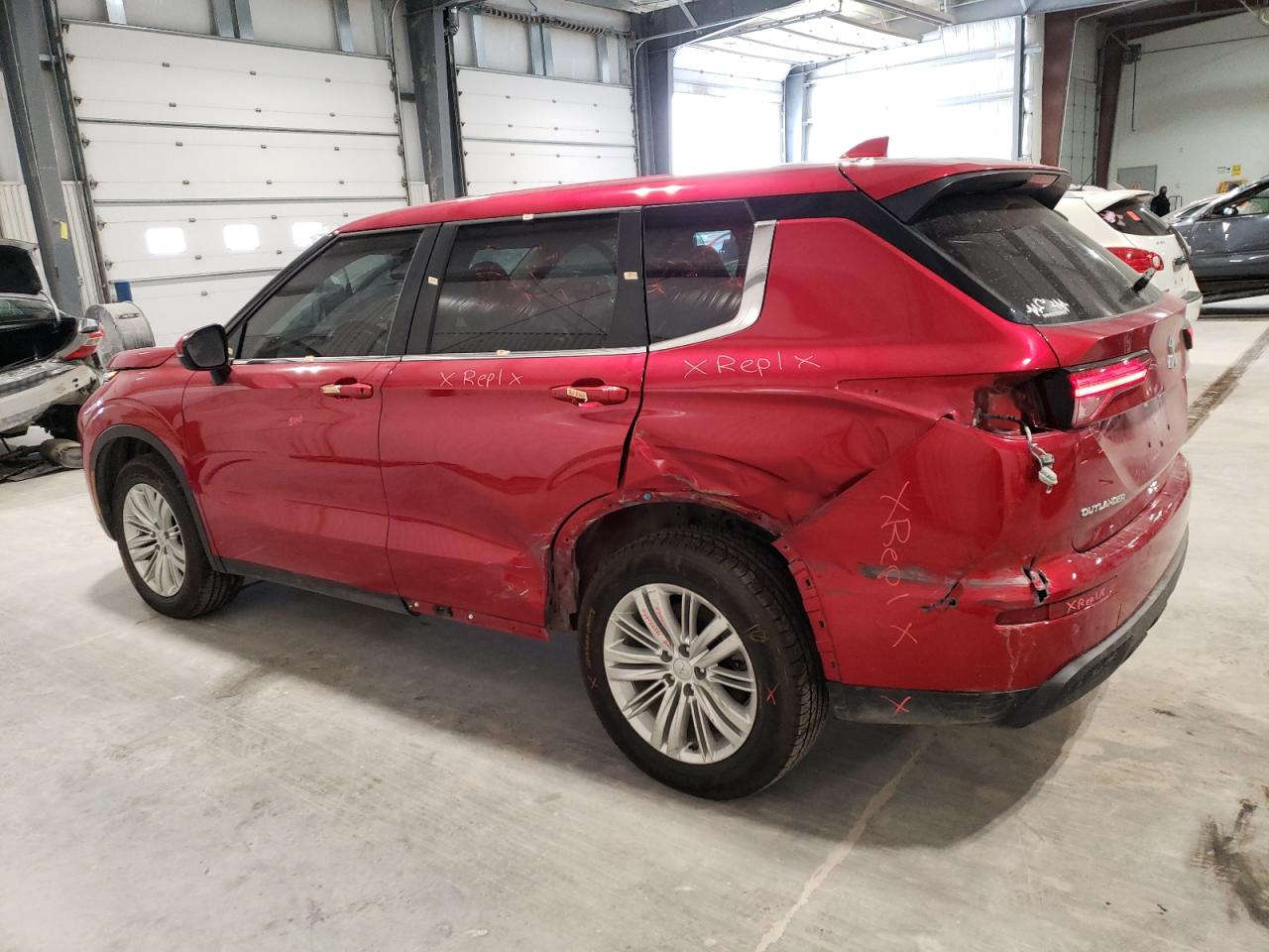 2022 MITSUBISHI OUTLANDER ES VIN:JA4J4TA8XNZ035754