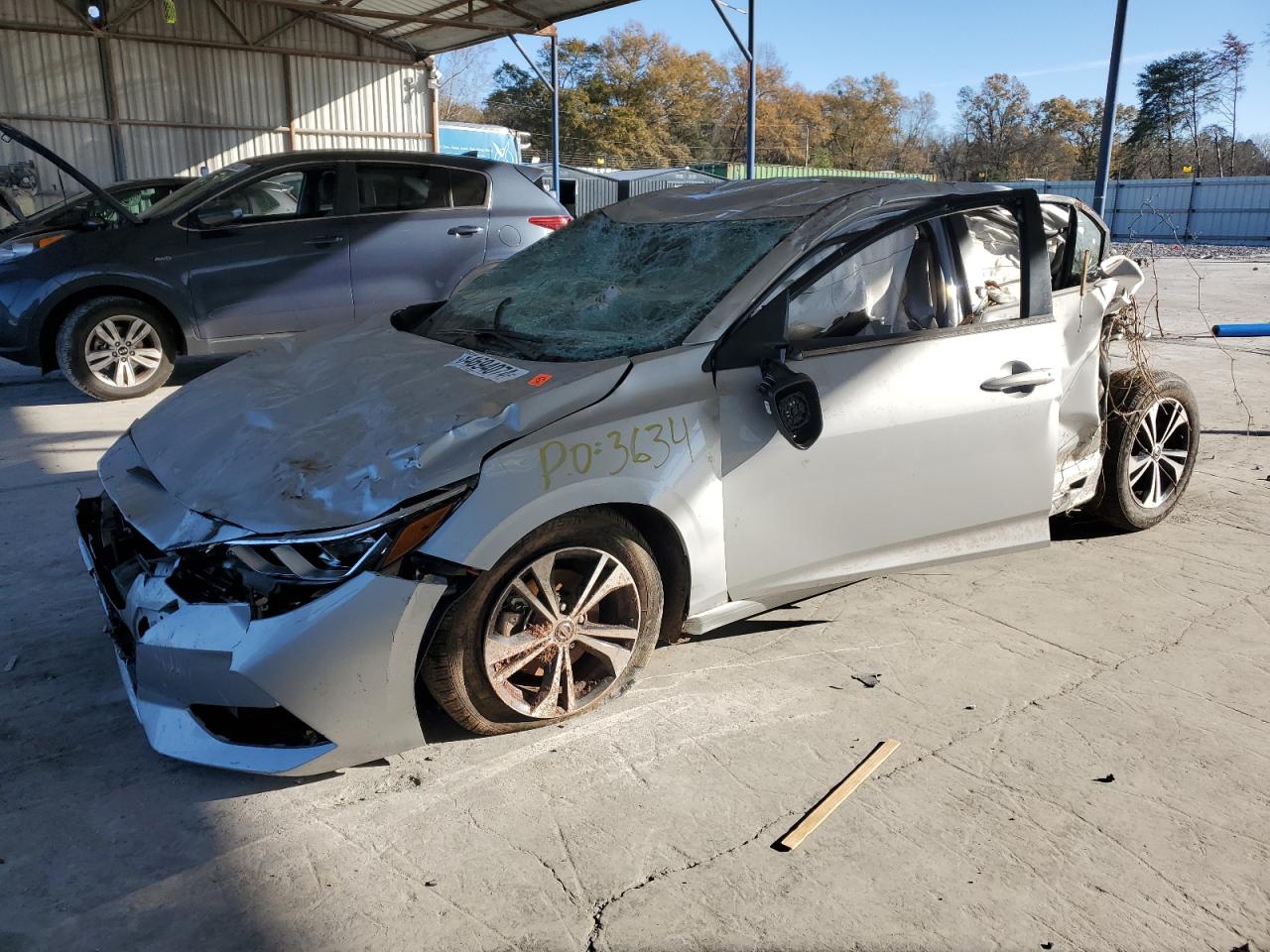 2022 NISSAN SENTRA SV VIN:3N1AB8CV0NY210988
