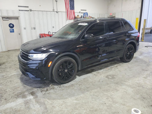 2022 VOLKSWAGEN TIGUAN SE R-LINE BLACK VIN:3VVCB7AX5NM093647
