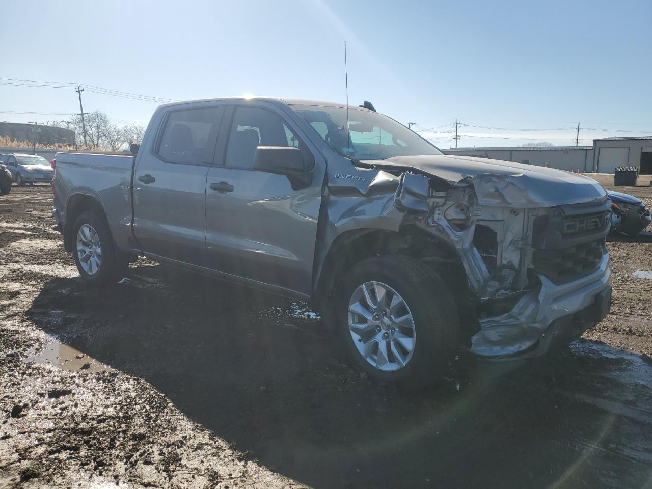 2023 CHEVROLET SILVERADO K1500 CUSTOM VIN:3GCPDBEK8PG202180