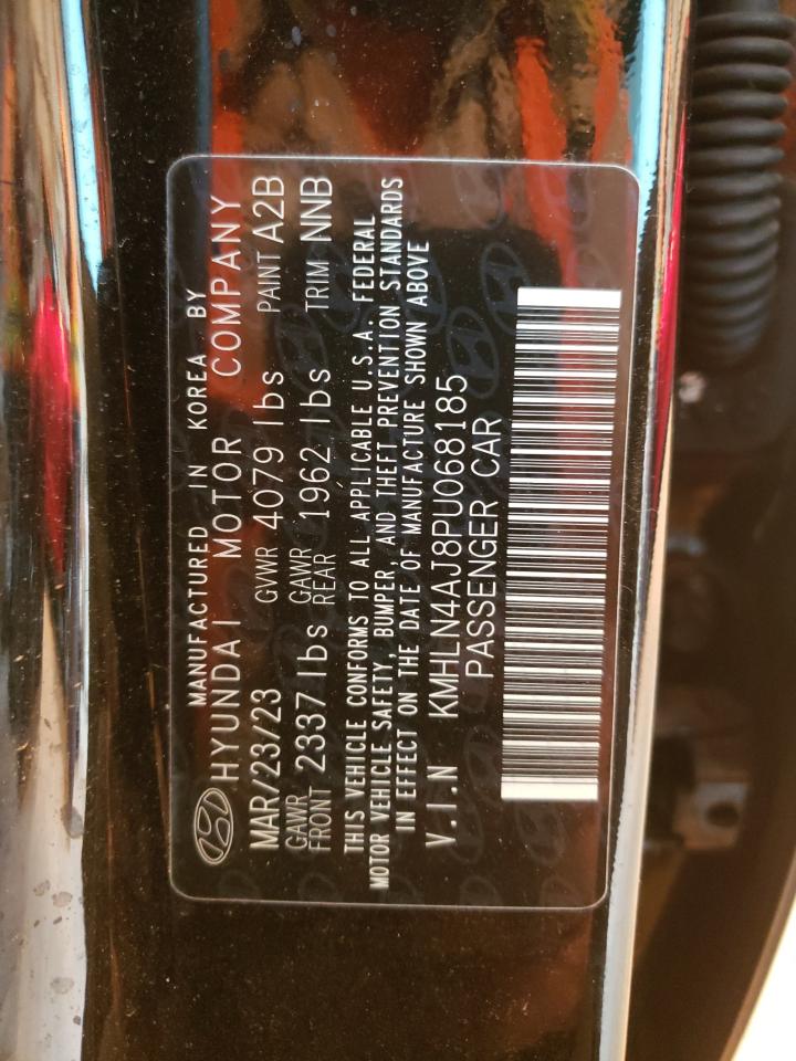 2023 HYUNDAI ELANTRA LIMITED VIN:KMHLN4AJ8PU068185