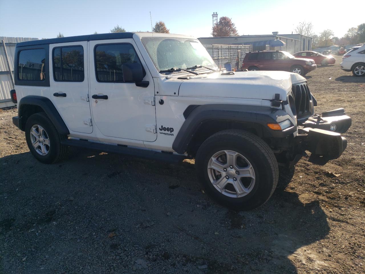 2022 JEEP WRANGLER UNLIMITED SPORT VIN:1C4HJXDG0NW157189