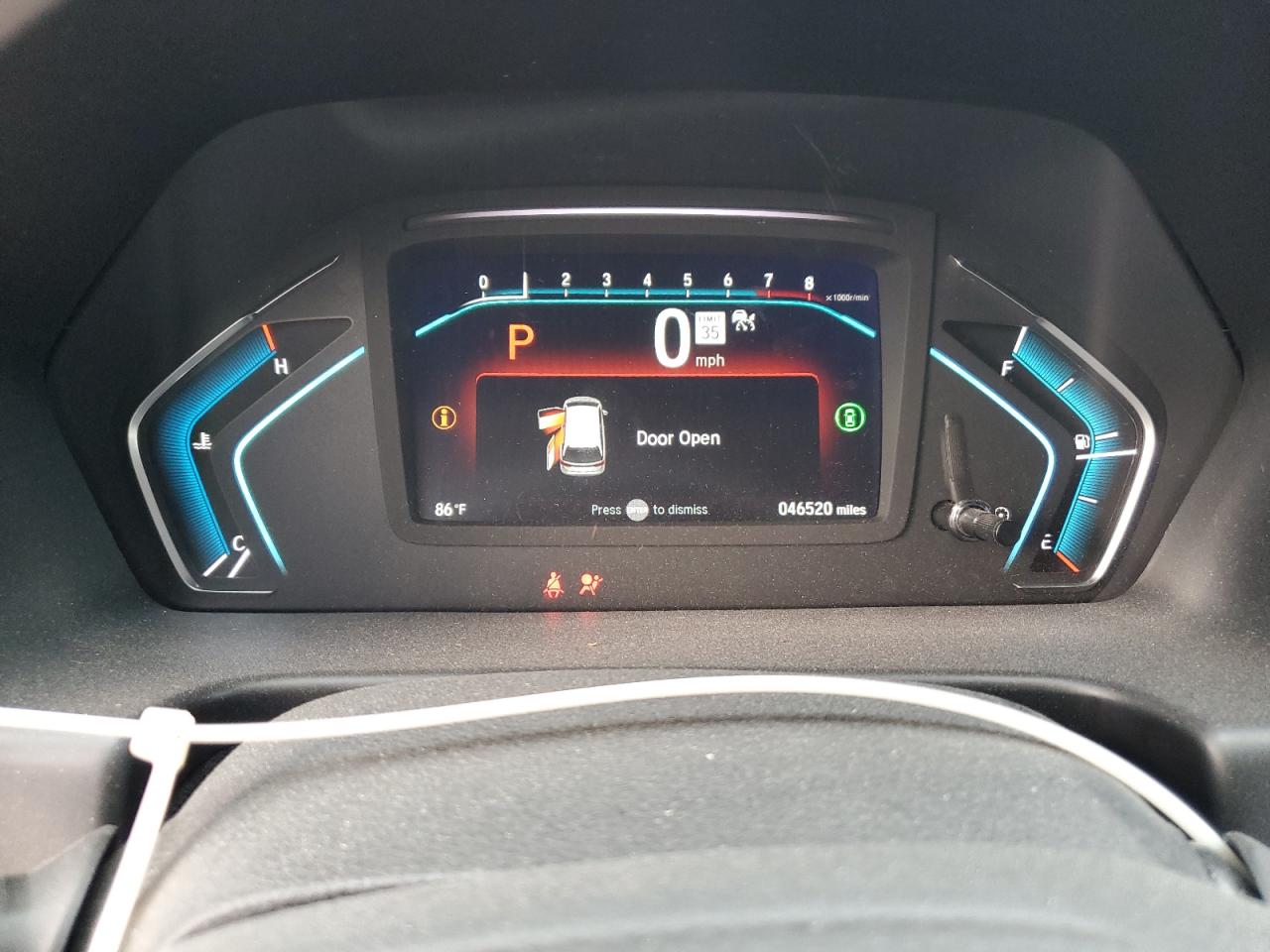 2023 HONDA ODYSSEY ELITE VIN:5FNRL6H90PB013587