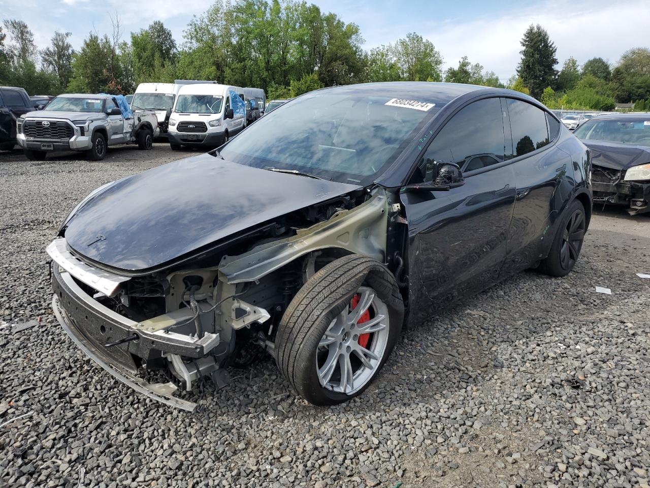 2024 TESLA MODEL Y  VIN:7SAYGDEE8RF991380