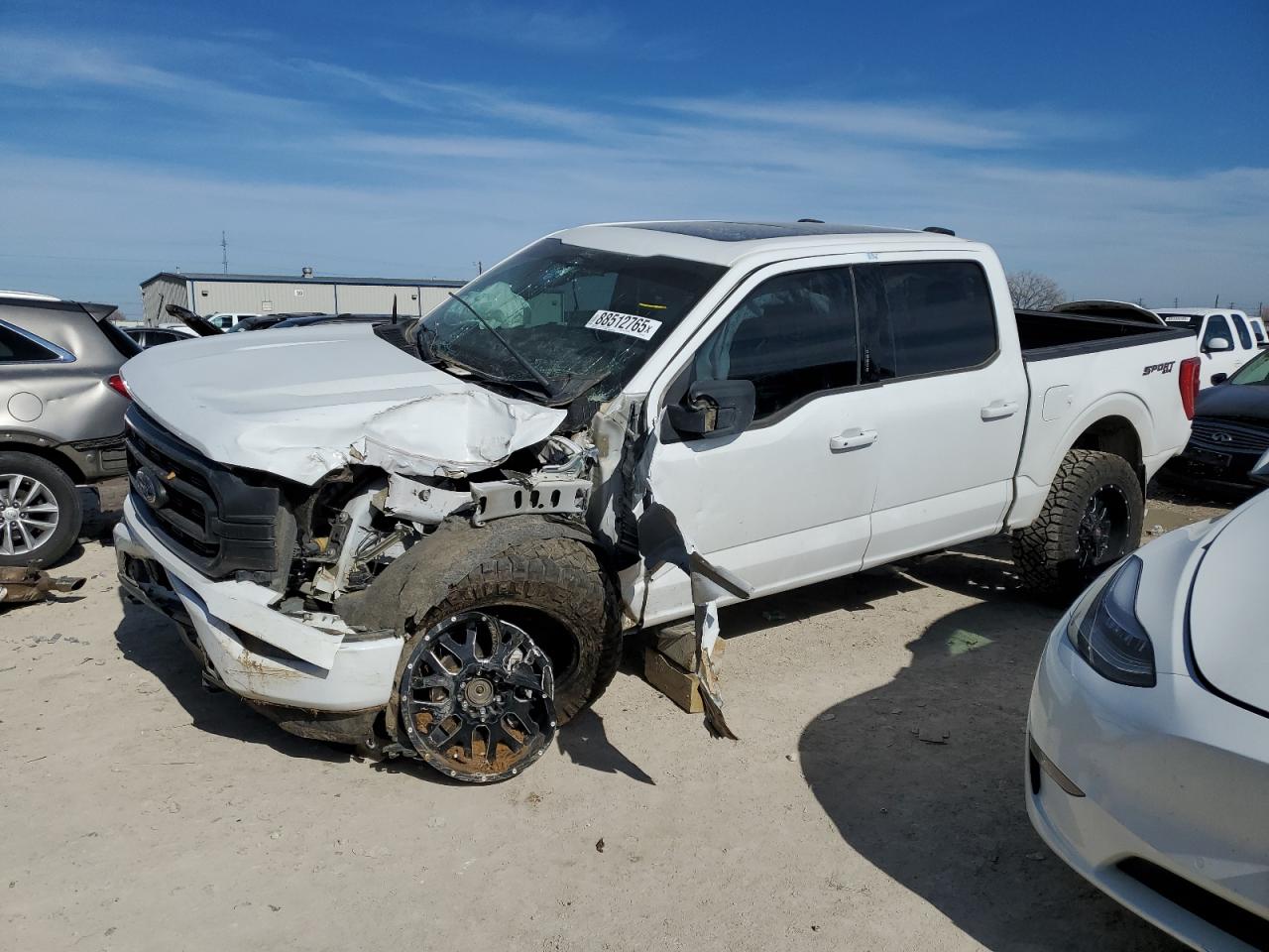 2022 FORD F150 SUPERCREW VIN:1FTFW1E54NFB82213