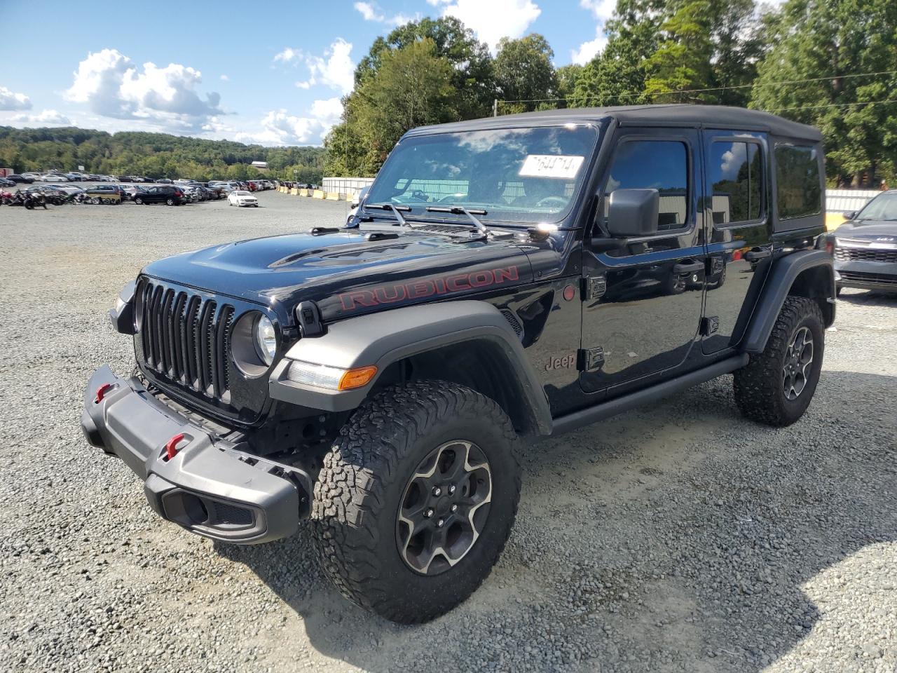 2023 JEEP WRANGLER RUBICON VIN:1C4HJXFG7PW656569