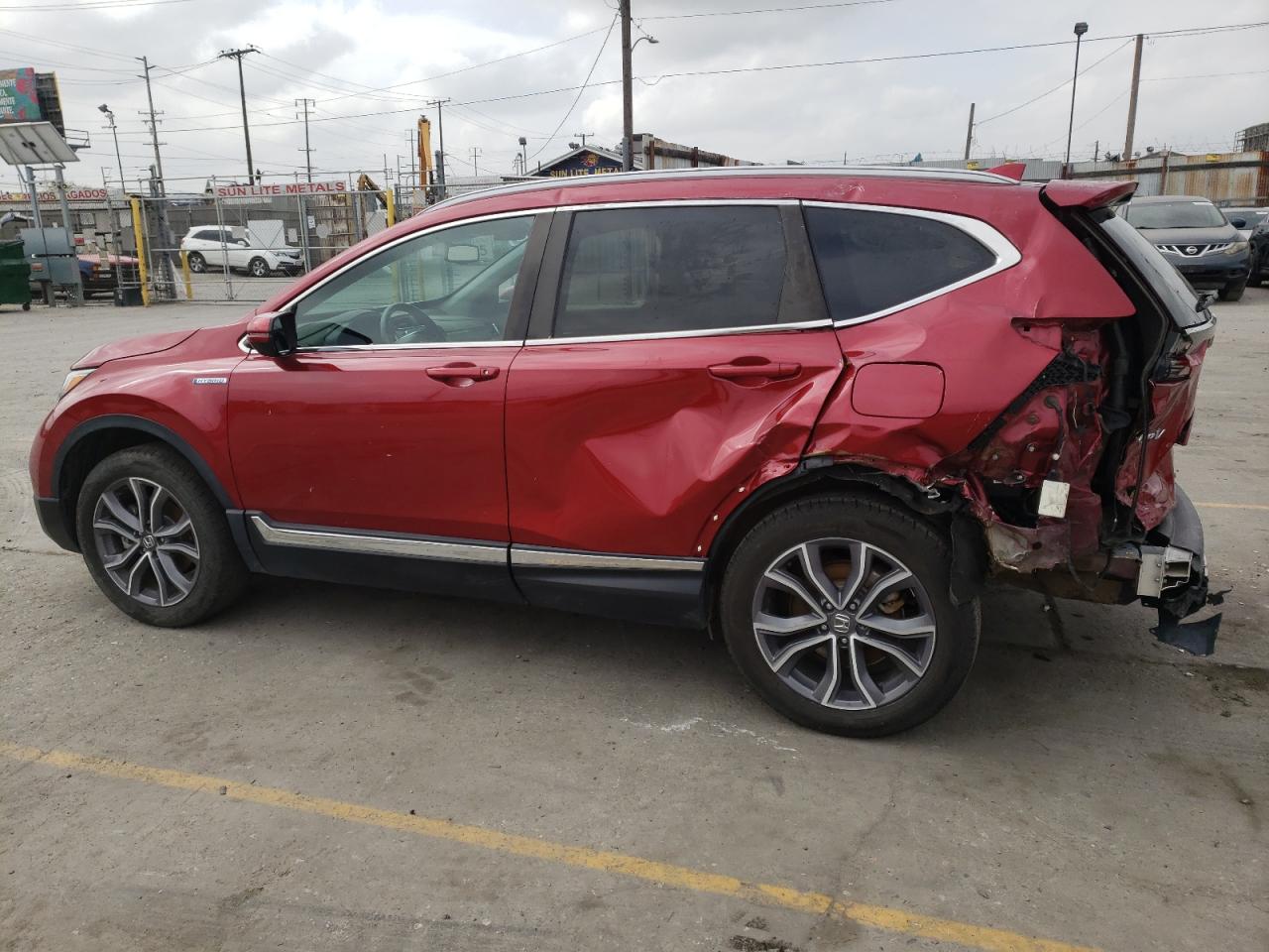 2022 HONDA CR-V TOURING VIN:5J6RT6H92NL010145