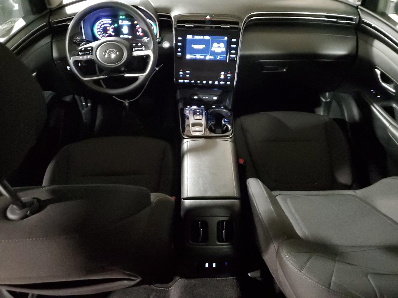 2022 HYUNDAI TUCSON BLUE VIN:KM8JBCA17NU075880