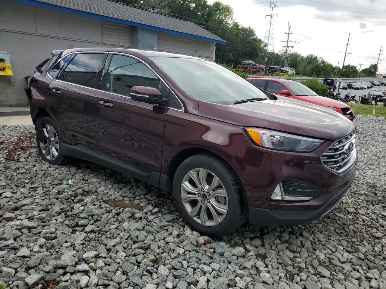 2024 FORD EDGE TITANIUM VIN:2FMPK4K9XRBA88672