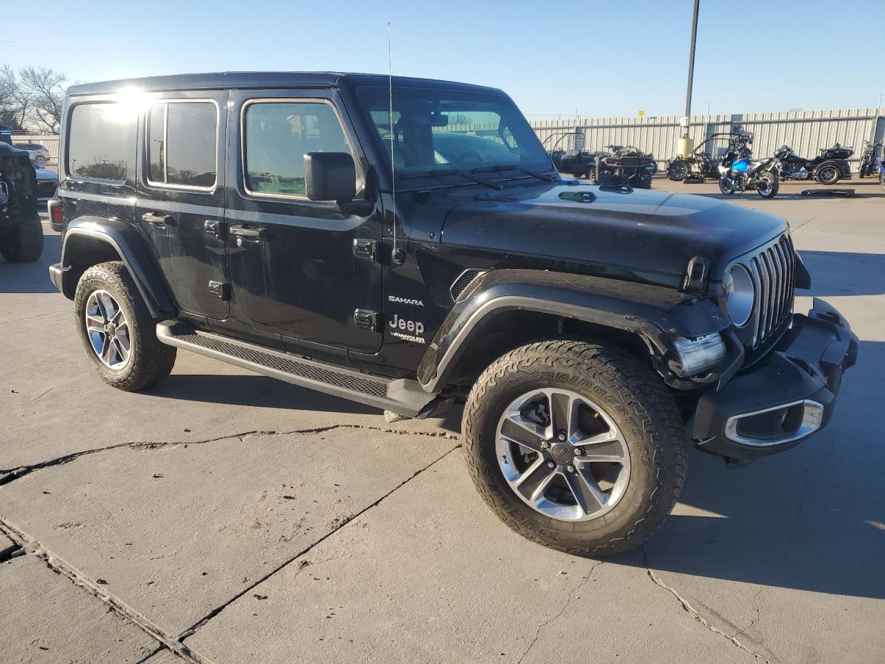 2022 JEEP WRANGLER UNLIMITED SAHARA VIN:1C4HJXEG9NW191002