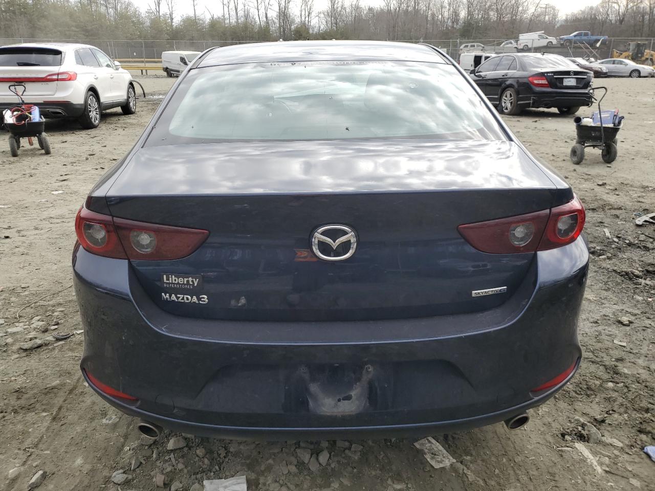 2022 MAZDA 3 SELECT VIN:3MZBPABL1NM301184