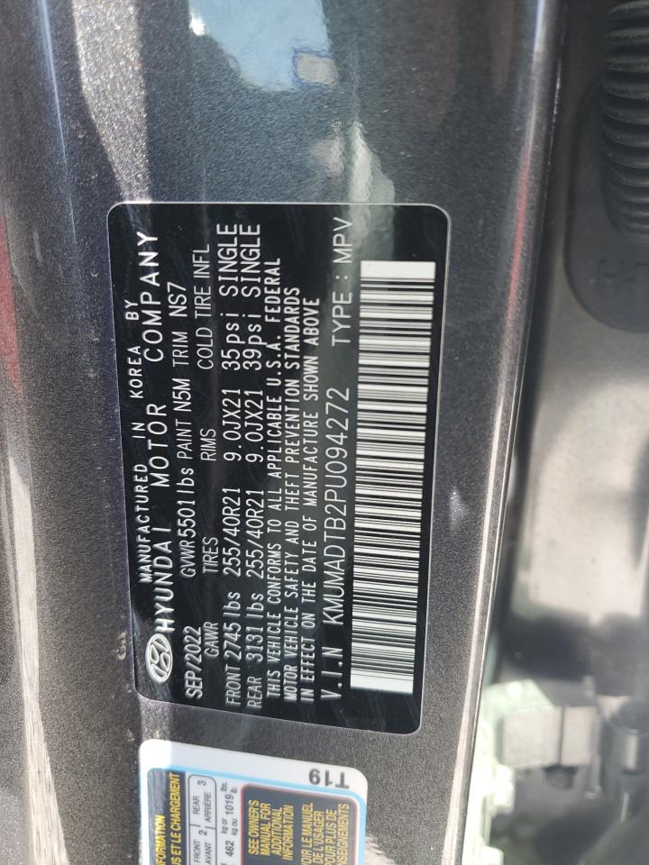 2023 GENESIS GV70 BASE VIN:KMUMADTB2PU094272