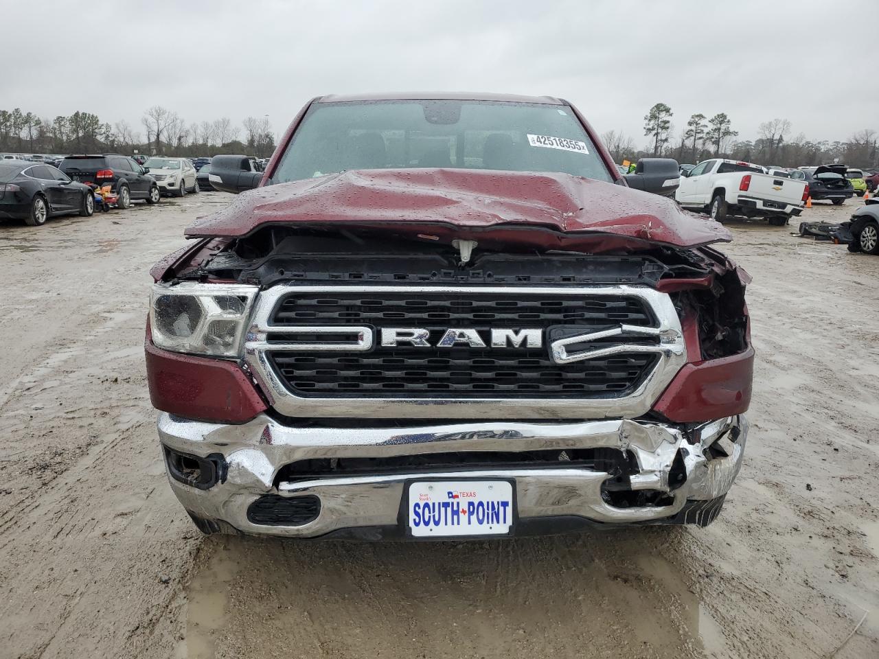 2022 RAM 1500 BIG HORN/LONE STAR VIN:1C6RREBT2NN158147