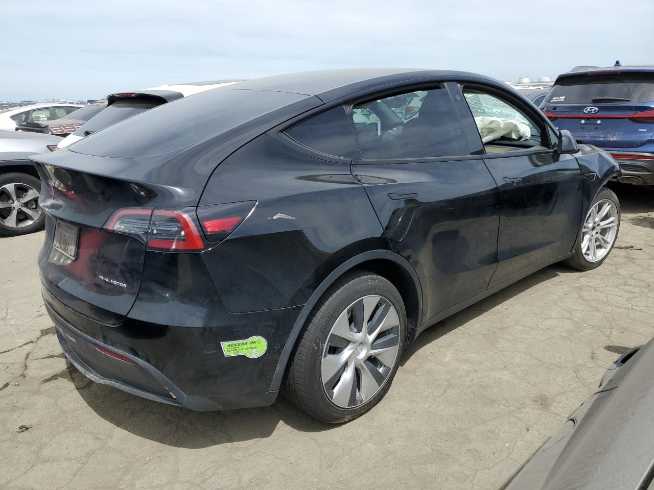 2022 TESLA MODEL Y  VIN:7SAYGDEEXNF444203