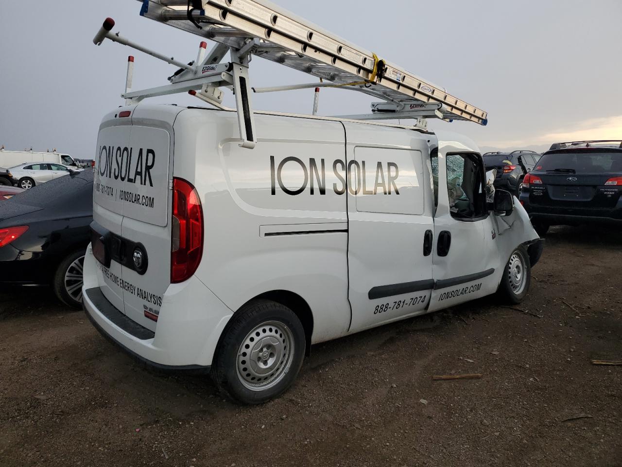 2022 RAM PROMASTER CITY TRADESMAN VIN:ZFBHRFAB5N6X65997