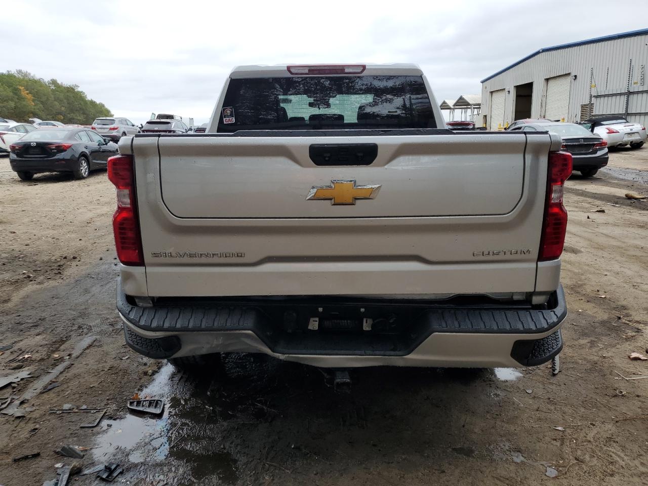 2022 CHEVROLET SILVERADO K1500 CUSTOM VIN:3GCPDBEKXNG568848