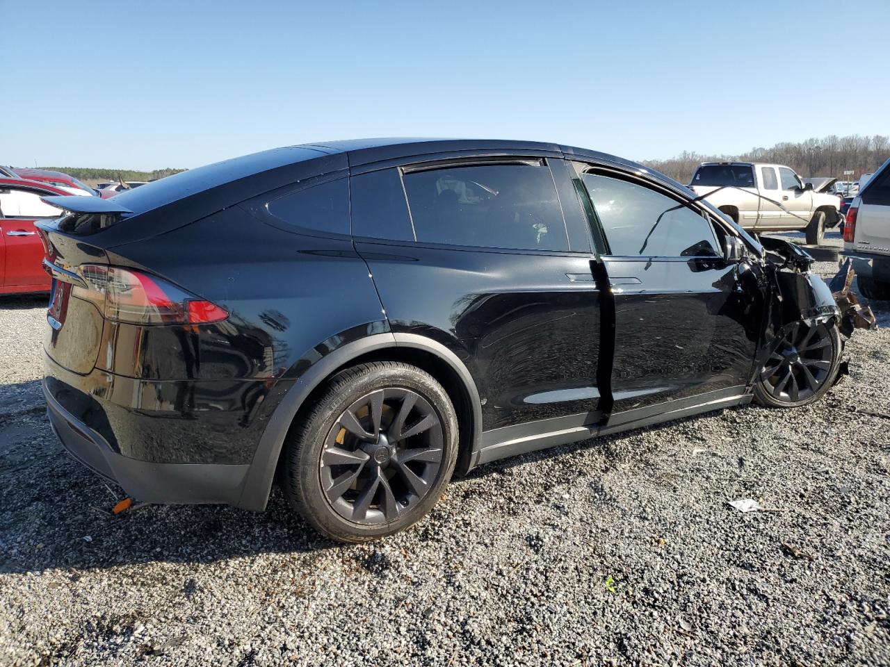 2022 TESLA MODEL X  VIN:7SAXCBE54NF327096