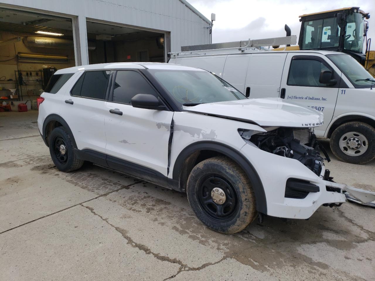 2022 FORD EXPLORER POLICE INTERCEPTOR VIN:1FM5K8ACXNGB29347