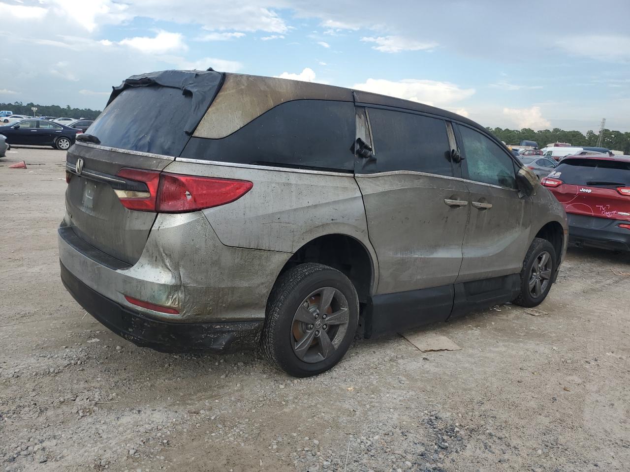 2022 HONDA ODYSSEY EX VIN:5FNRL6H59NB046601