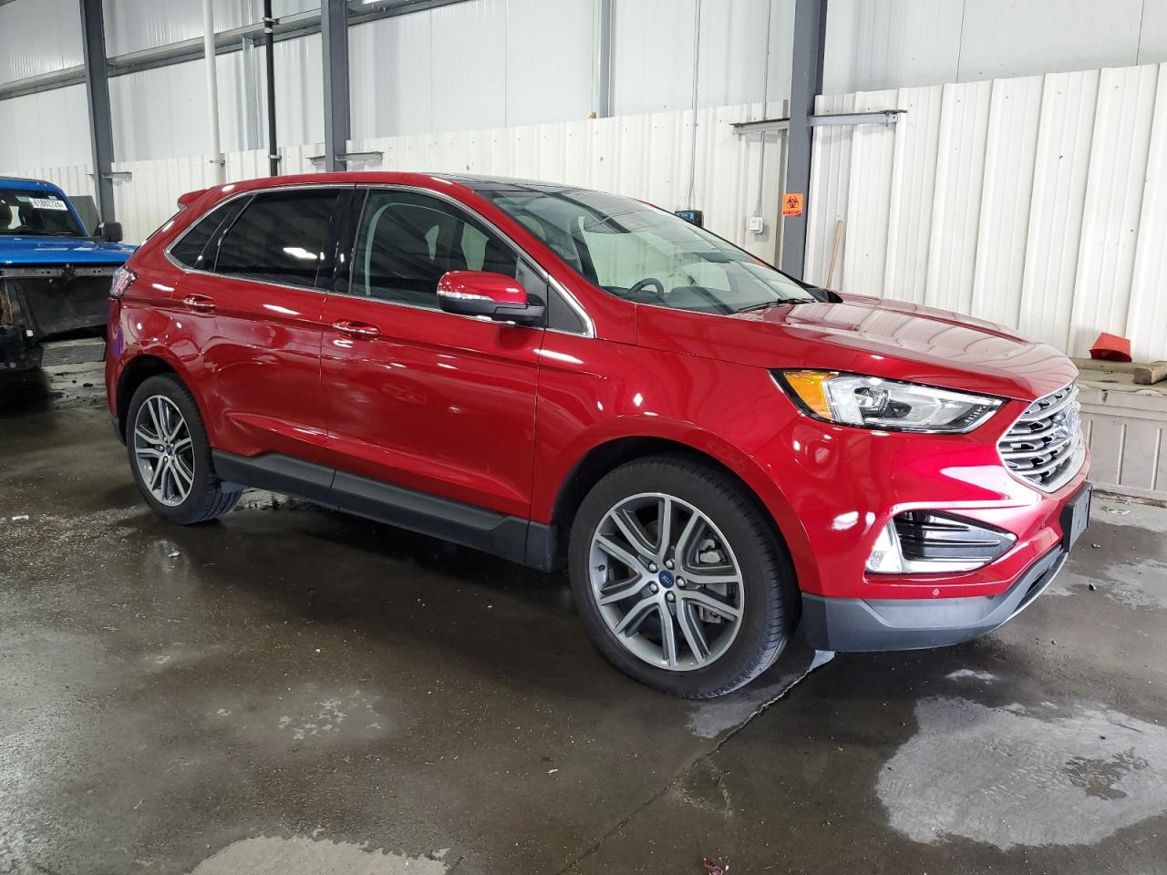 2022 FORD EDGE TITANIUM VIN:2FMPK4K90NBA04014