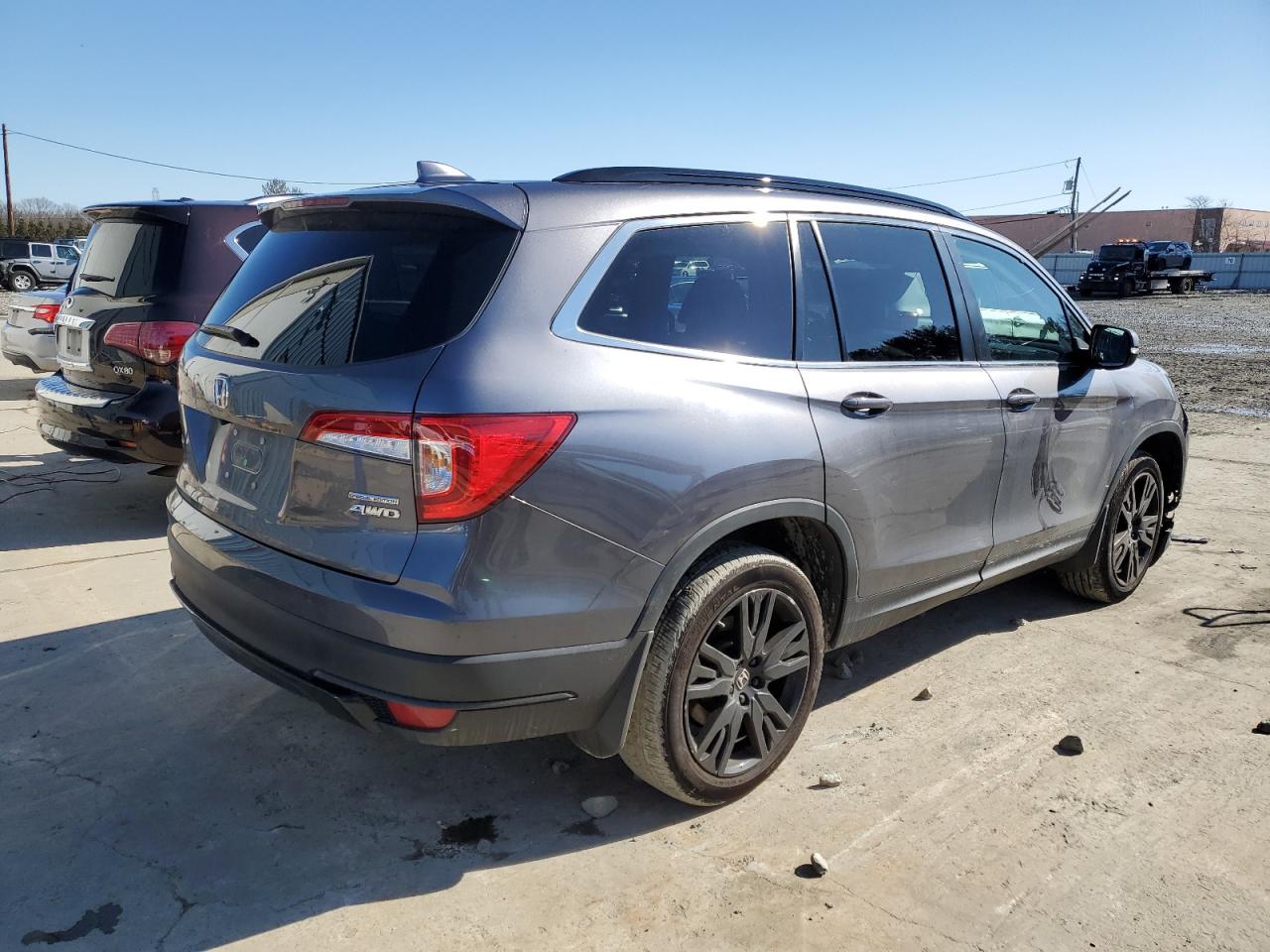 2022 HONDA PILOT SE VIN:5FNYF6H22NB092683