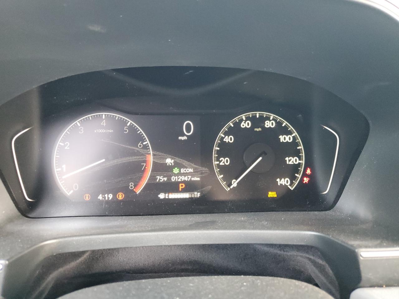 2024 HONDA PILOT TOURING VIN:5FNYG2H76RB008887