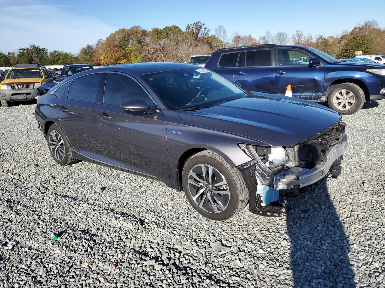 2022 HONDA ACCORD HYBRID EXL VIN:1HGCV3F55NA027622
