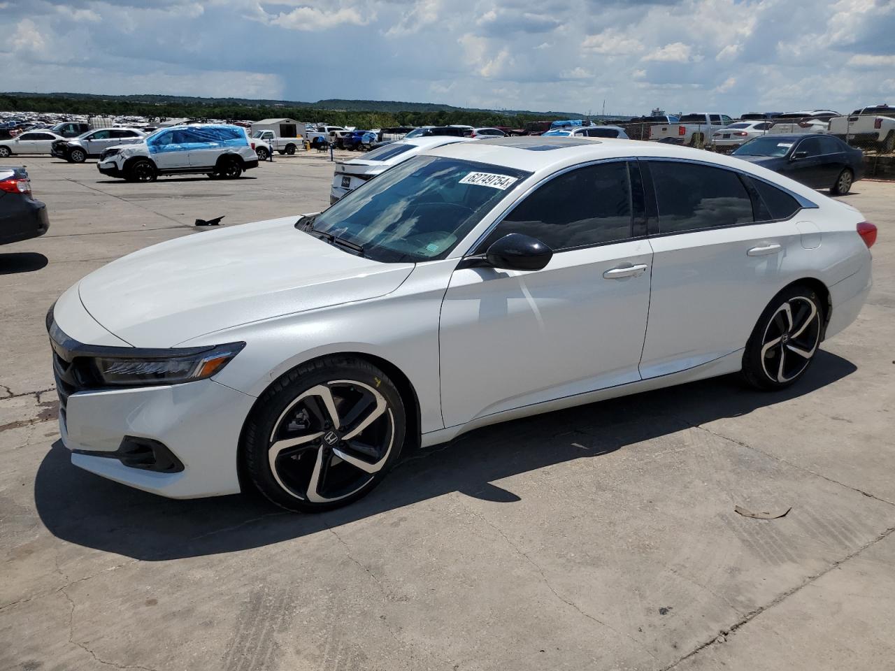 2022 HONDA ACCORD SPORT VIN:1HGCV2F39NA003218