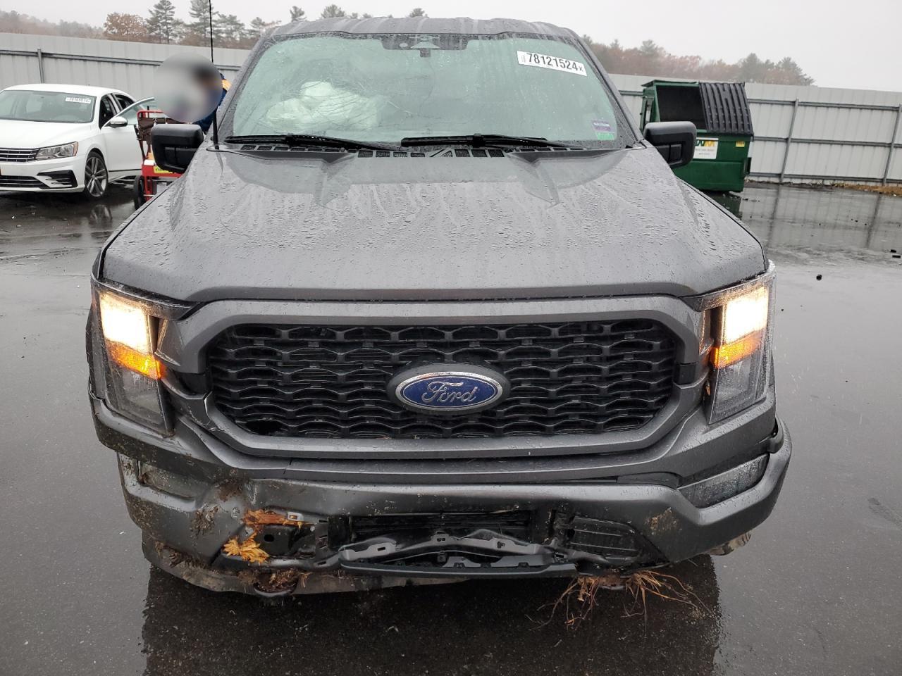 2023 FORD F150 SUPER CAB VIN:1FTEX1EP3PKD78356