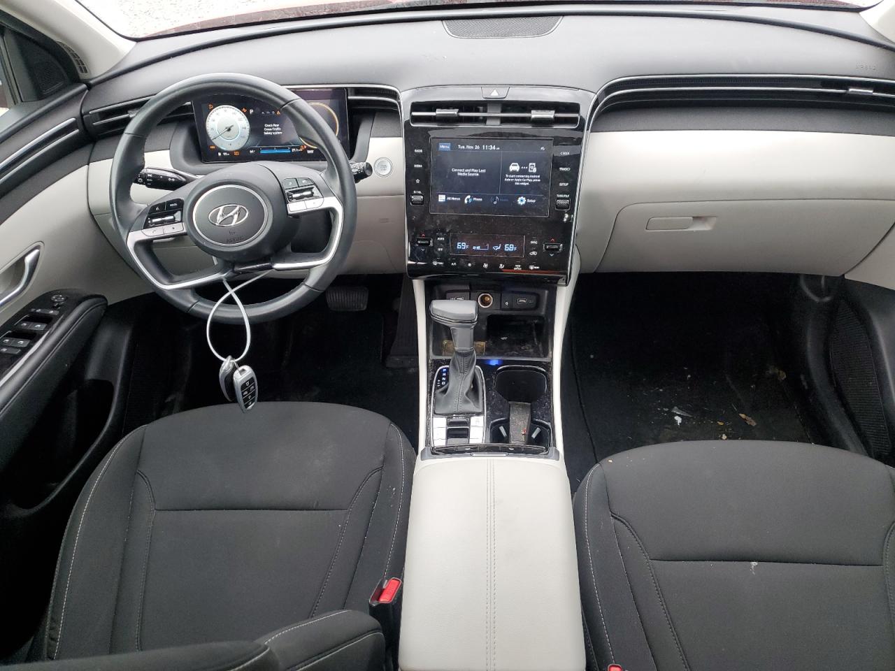 2022 HYUNDAI TUCSON SEL VIN:5NMJF3AE9NH070876