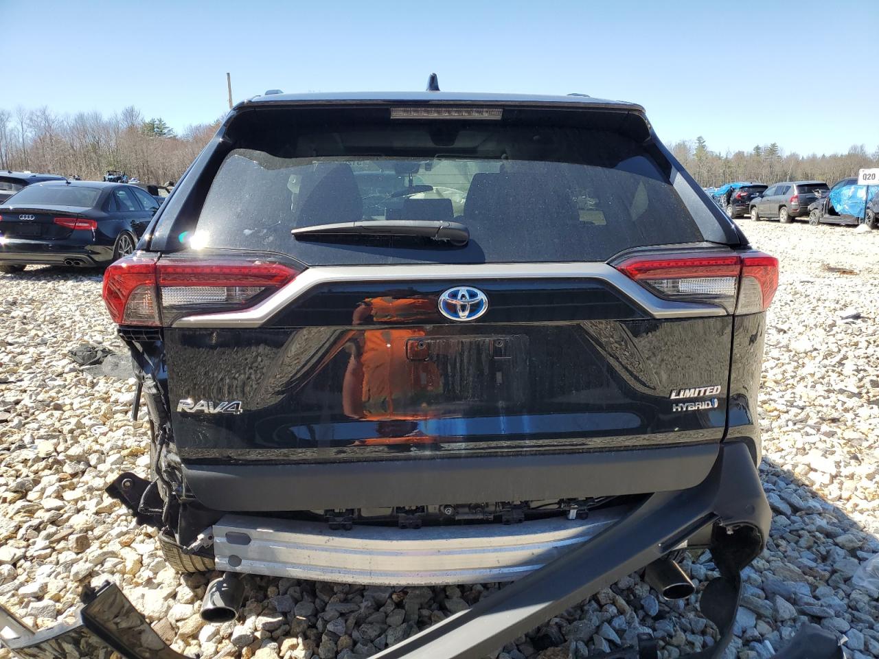 2022 TOYOTA RAV4 LIMITED VIN:4T3D6RFV4NU080350