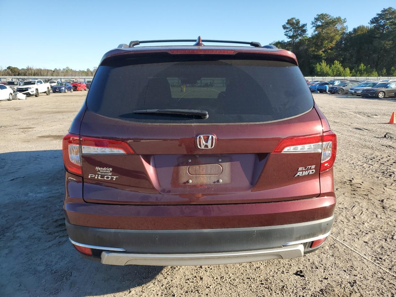 2022 HONDA PILOT ELITE VIN:5FNYF6H01NB034367