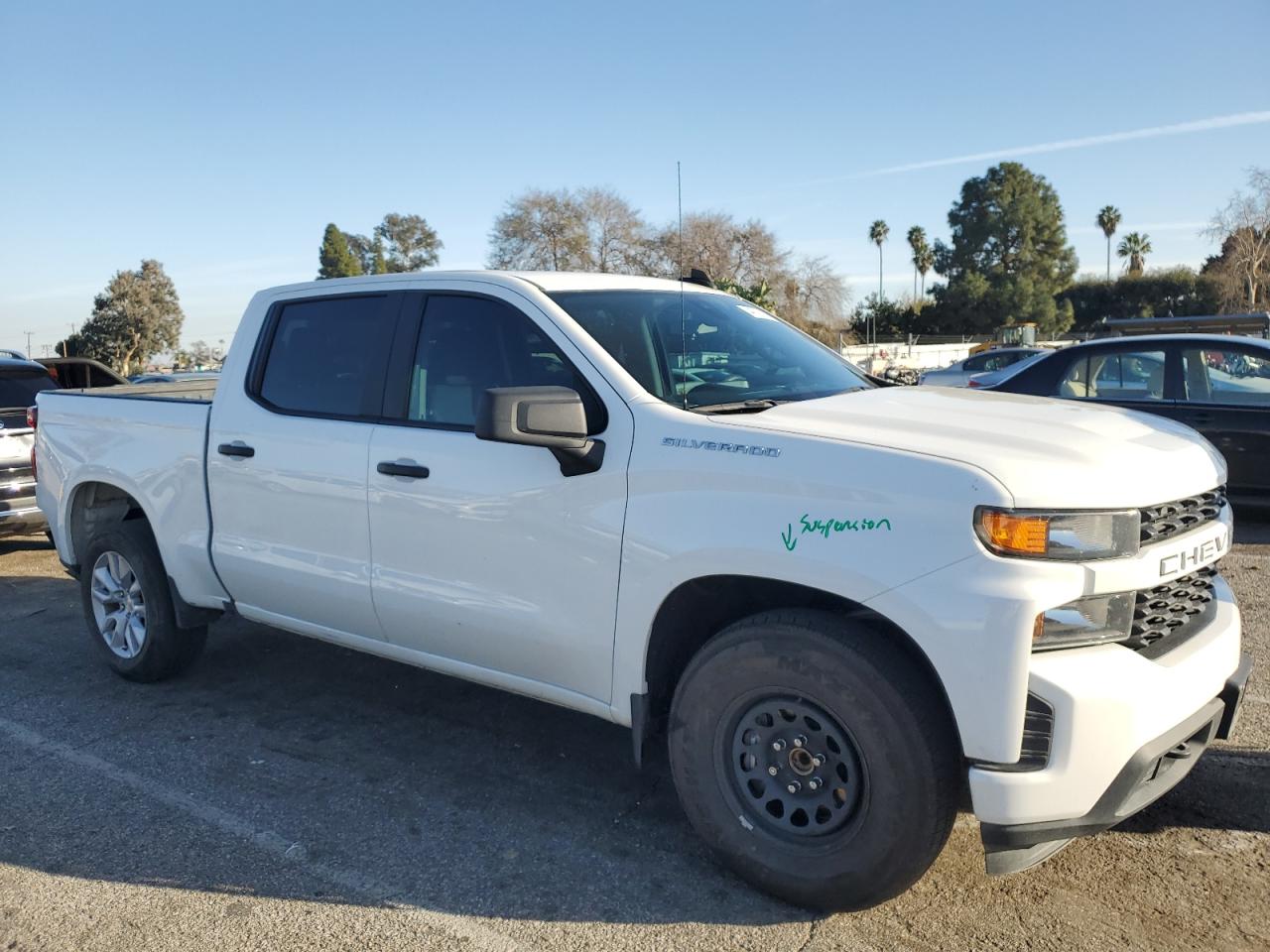 2022 CHEVROLET SILVERADO LTD C1500 CUSTOM VIN:3GCPWBEK4NG157388